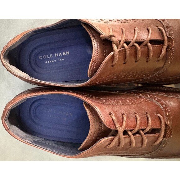 Cole Haan Lewis Grand 2.0 $150 Men\'s Wingtip Oxford Dress Shoes Size 11 M C30000 main image 5